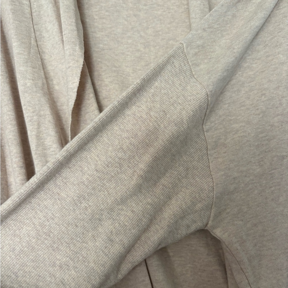 Pact Organic Cotton Airplane Wrap Cardigan in Beige Neutral Women sz XL/XXL - Picture 5 of 5